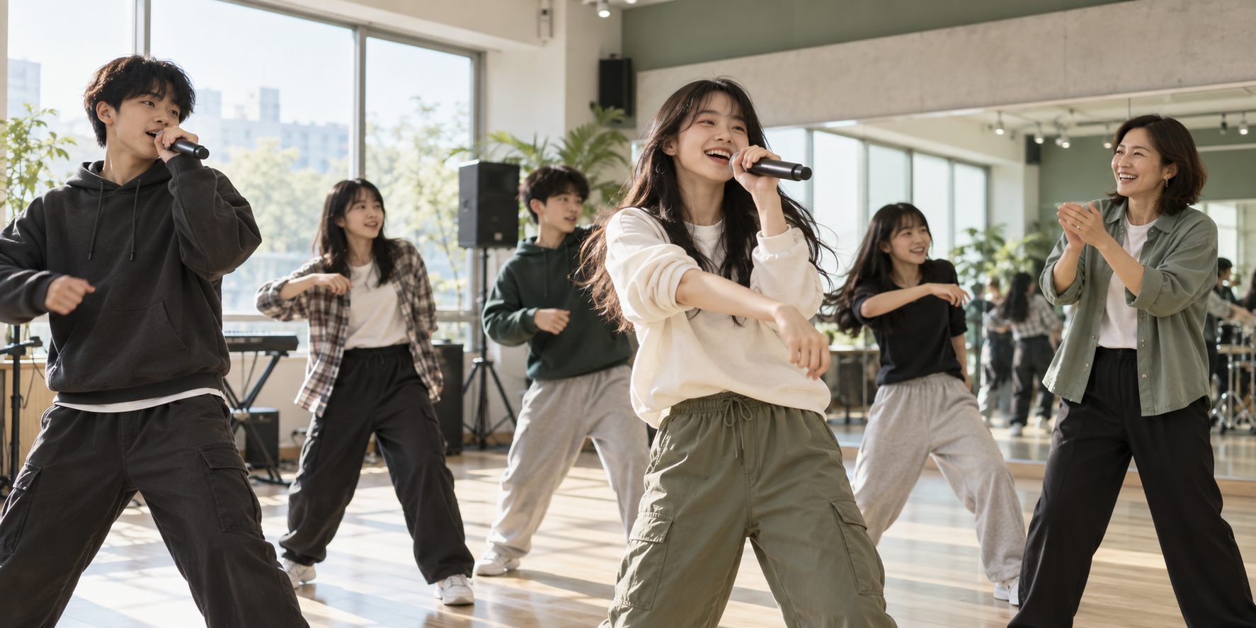보컬·댄스 문화활동 AI 소개 이미지